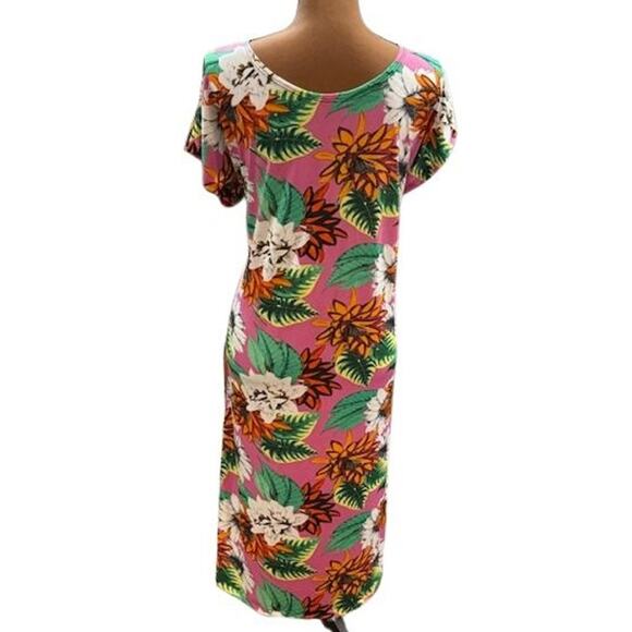 From Brazil – Vem Ver! Tropical Print Midi Dress – NWT – Size 12 (Brazil GG) - Picture 4 of 5